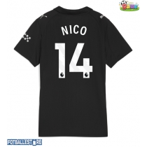 Manchester City Nico Gonzalez #14 Bortedrakt Dame 2025-26 Kortermet